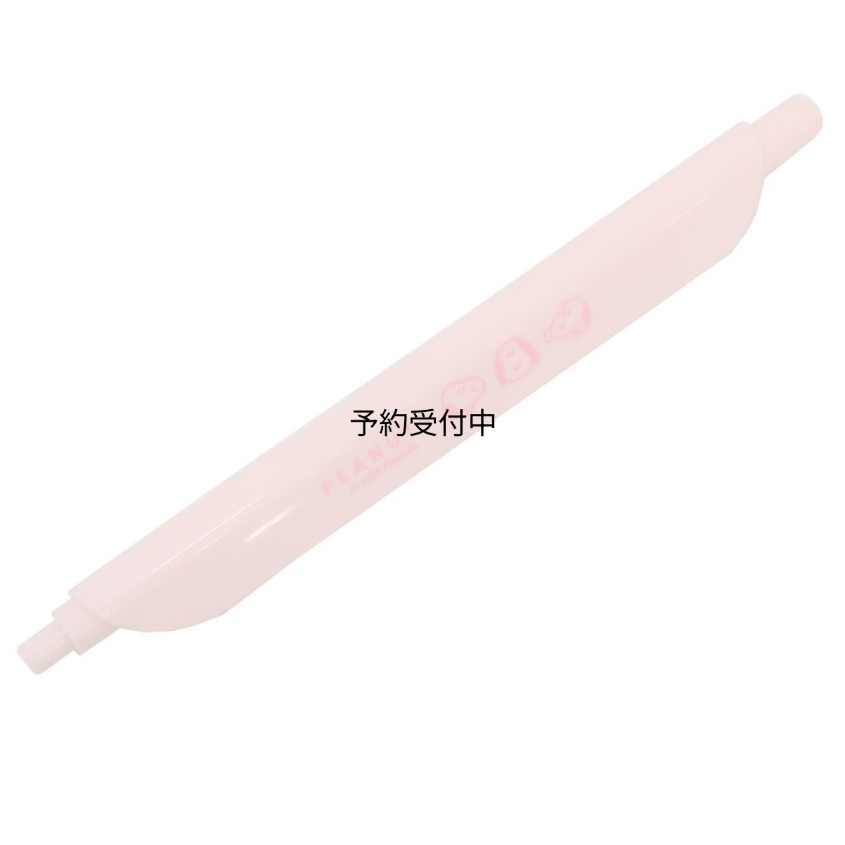 画像1: スヌーピーボールペンスライドゲルペン ピンク ピーナッツ (1)