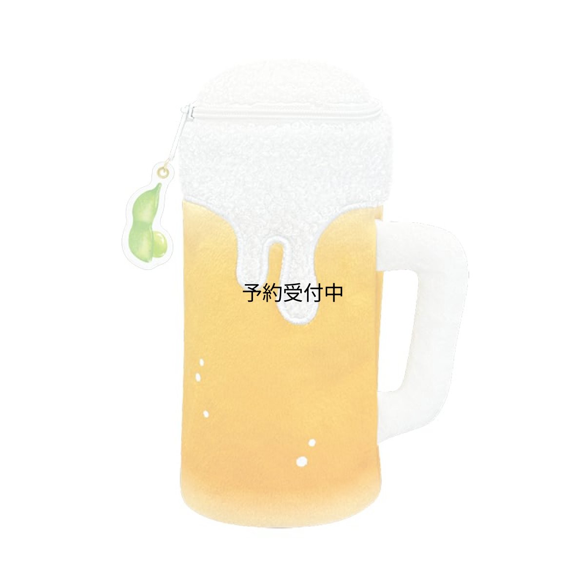 画像1: Ｋａｍｉｏｊａｐａｎ ペンポーチ 大人の図鑑ヌイグルミペンポーチ ２２５８３６ ビール (1)
