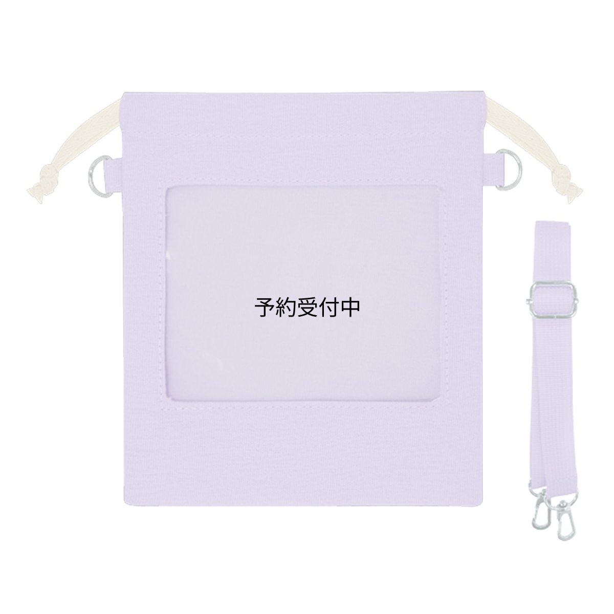 画像1: Ｋａｍｉｏｊａｐａｎ 巾着 カミオジャパン巾着 推しぬいマチ付き巾着 ２２５９７０ パープル (1)