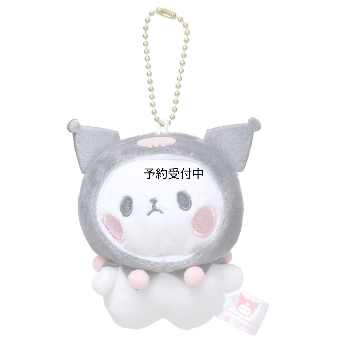 画像1: カミオジャパン サンリオキャラクターズｘもちもちぱんだマスコットマスコットキーホルダー クロミ サンリオ (1)