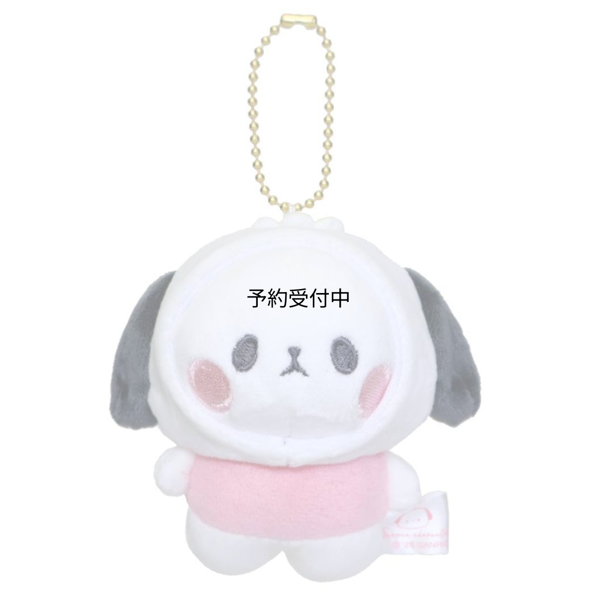 画像1: カミオジャパン サンリオキャラクターズｘもちもちぱんだマスコットマスコットキーホルダー ポチャッコ サンリオ (1)
