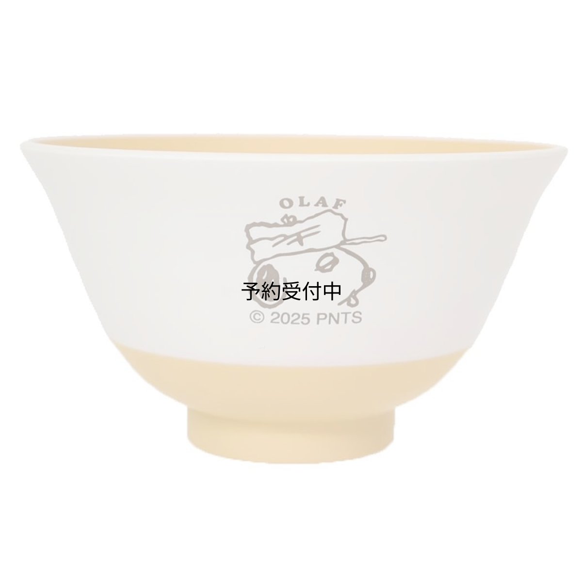 画像1: スヌーピー茶碗飯椀 小 オラフ ピーナッツ (1)