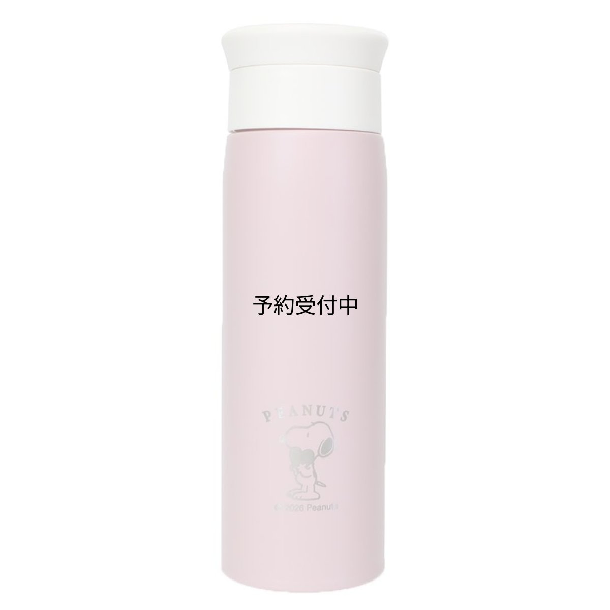 画像1: スヌーピー保温保冷水筒ステンレスボトル ５００ｍｌ ハグハート ピーナッツ (1)