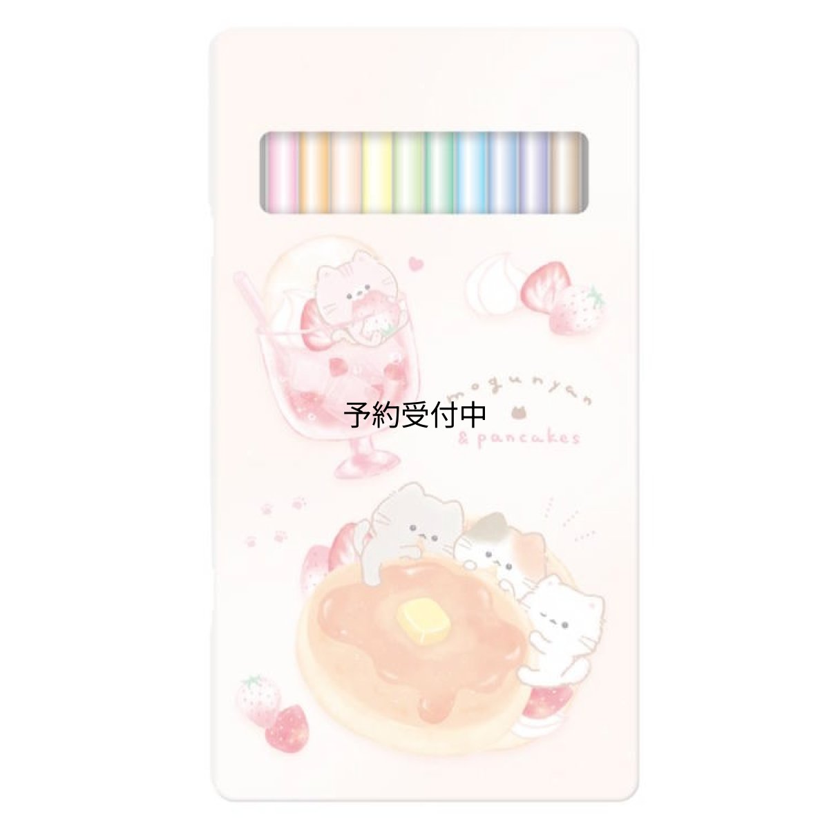 画像1: カミオジャパン もぐにゃん 缶ケース入り１２色色鉛筆 いろえんぴつ お絵描き道具 色塗 カラー鉛筆 新学期 ２８６２７６ (1)