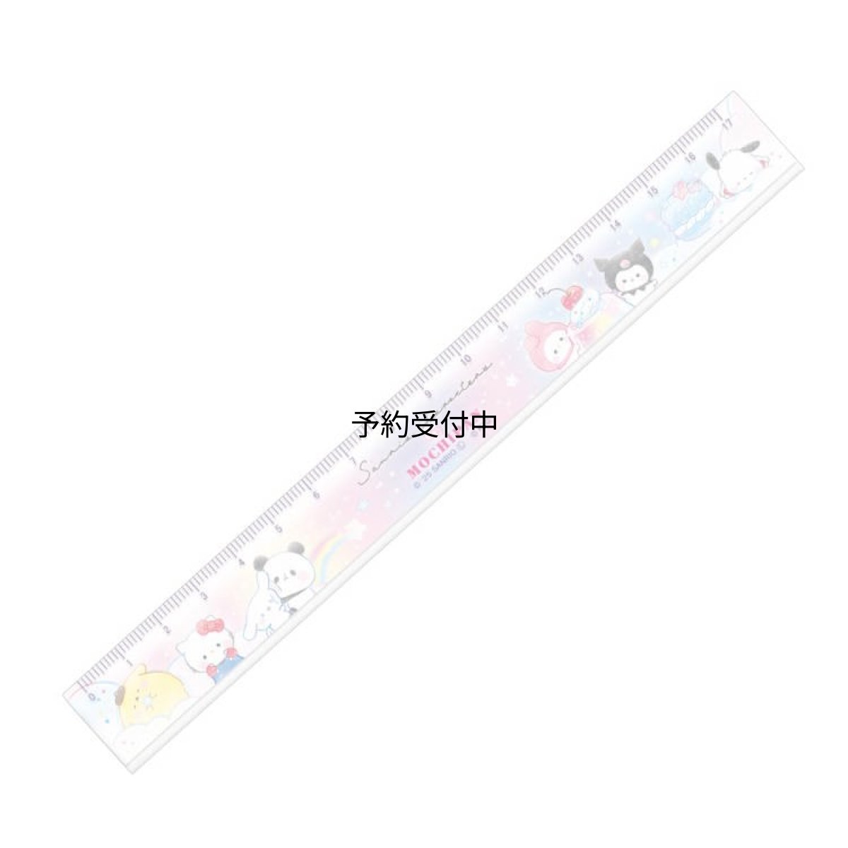 画像1: カミオジャパン キャラクターズ×もちもちぱんだ スリム１７ｃｍ定規 Ｃｏｌｏｒｆｕｌ Ｓｗｅｅｔｓ じょうぎ スケール 新学期 ２８８２７０ (1)