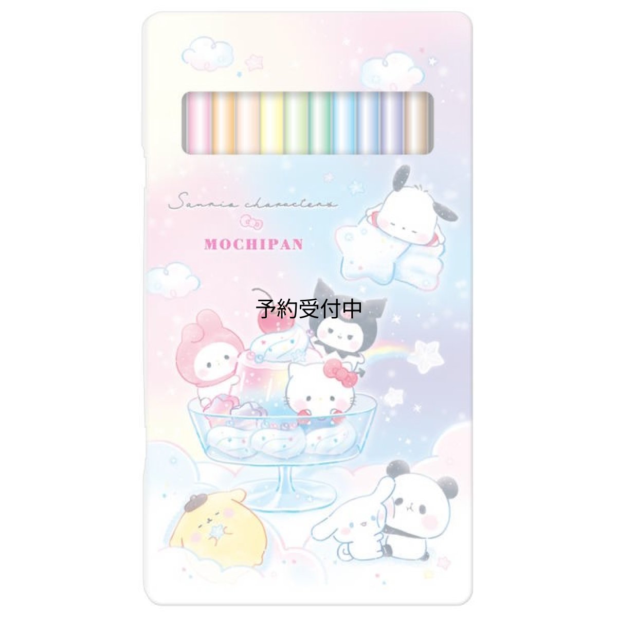 画像1: カミオジャパン キャラクターズ×もちもちぱんだ 缶ケース入り１２色色鉛筆 Ｃｏｌｏｒｆｕｌ Ｓｗｅｅｔｓ いろえんぴつ お絵描き道具 色塗 カラー鉛筆 新学期 ２８８３１７ (1)