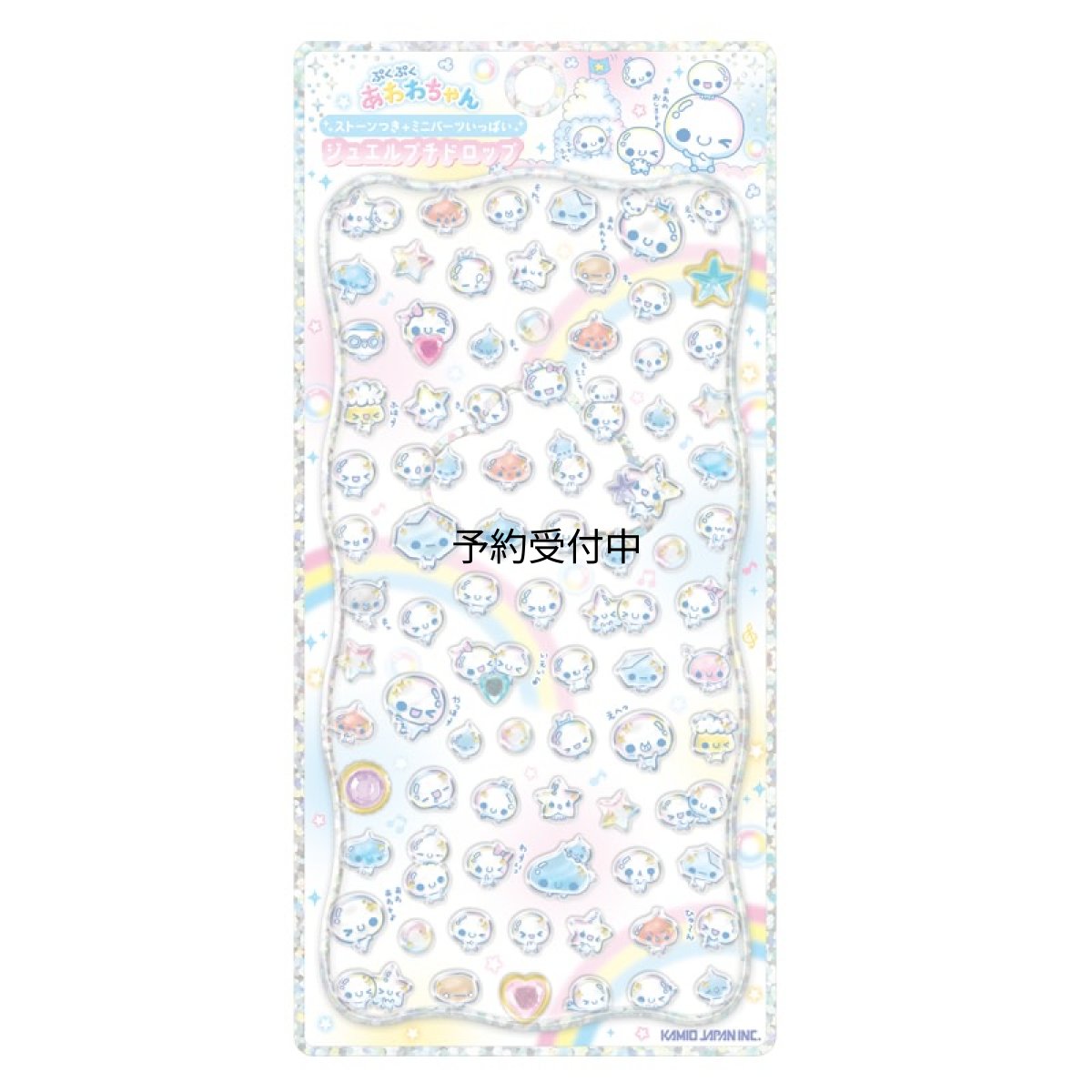 画像1: カミオジャパン ステッカー ジュエルプチドロップステッカー 平成ファンシー あわわちゃん ２２８９２４ (1)