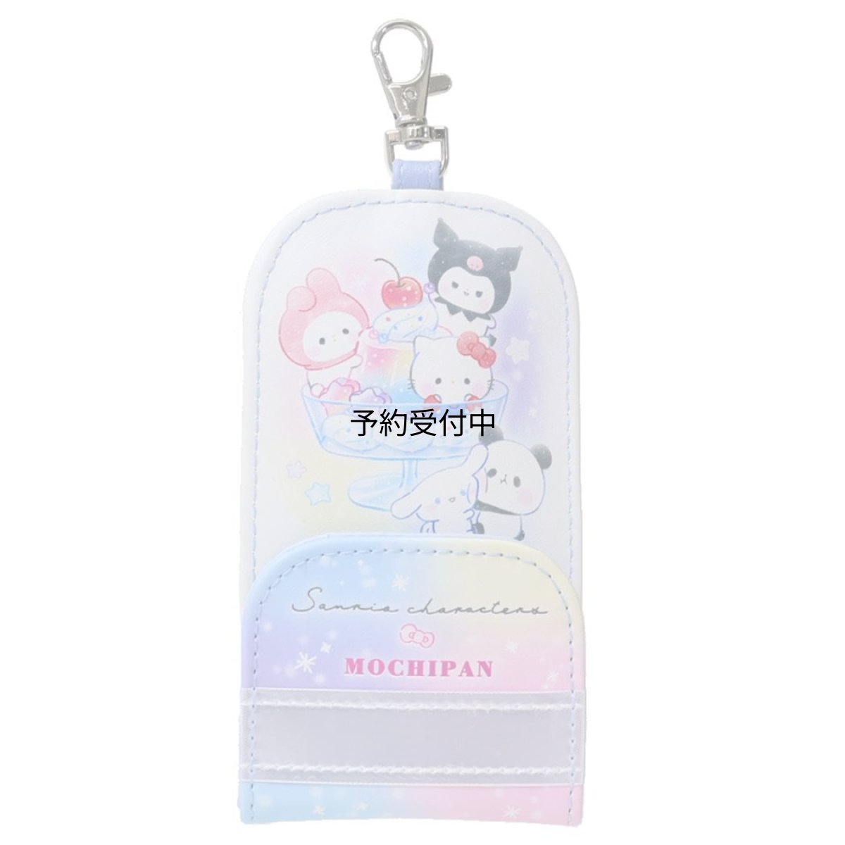 画像1: カミオジャパン サンリオキャラクターズｘもちもちぱんだ反射シート付きリールキーカバー Ｃｏｌｏｒｆｕｌ Ｓｗｅｅｔｓ サンリオ (1)