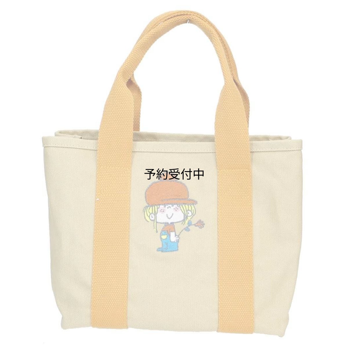 画像1: カミオジャパン 水森亜土手提げかばん 収納上手ミニトート ガール プレゼント キャラクター グッズ 通販 (1)