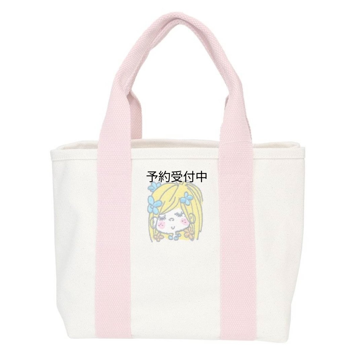 画像1: カミオジャパン 水森亜土手提げかばん収納上手ミニトート フラワー (1)