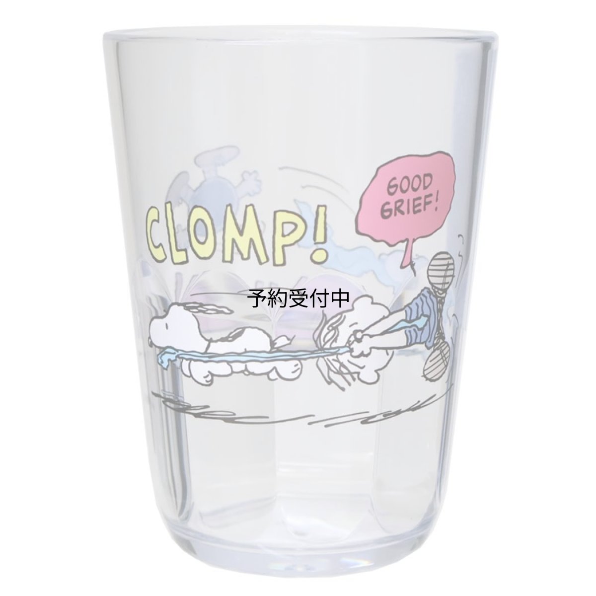 画像1: スヌーピータンブラークリアタンブラー ３７０ｍｌ ＯＮＥ ＳＣＥＮＥ ＢＬＡＮＫＥＴ ピーナッツ (1)