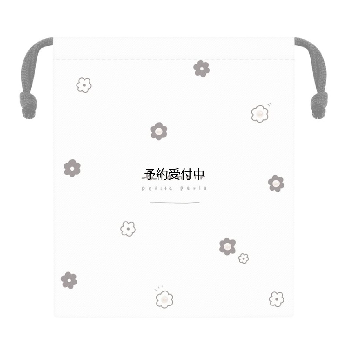 画像1: カミオジャパン 巾着袋 マチ付き巾着 ＢＬＡＮＯＩＲデイジー ２２９７８０ (1)