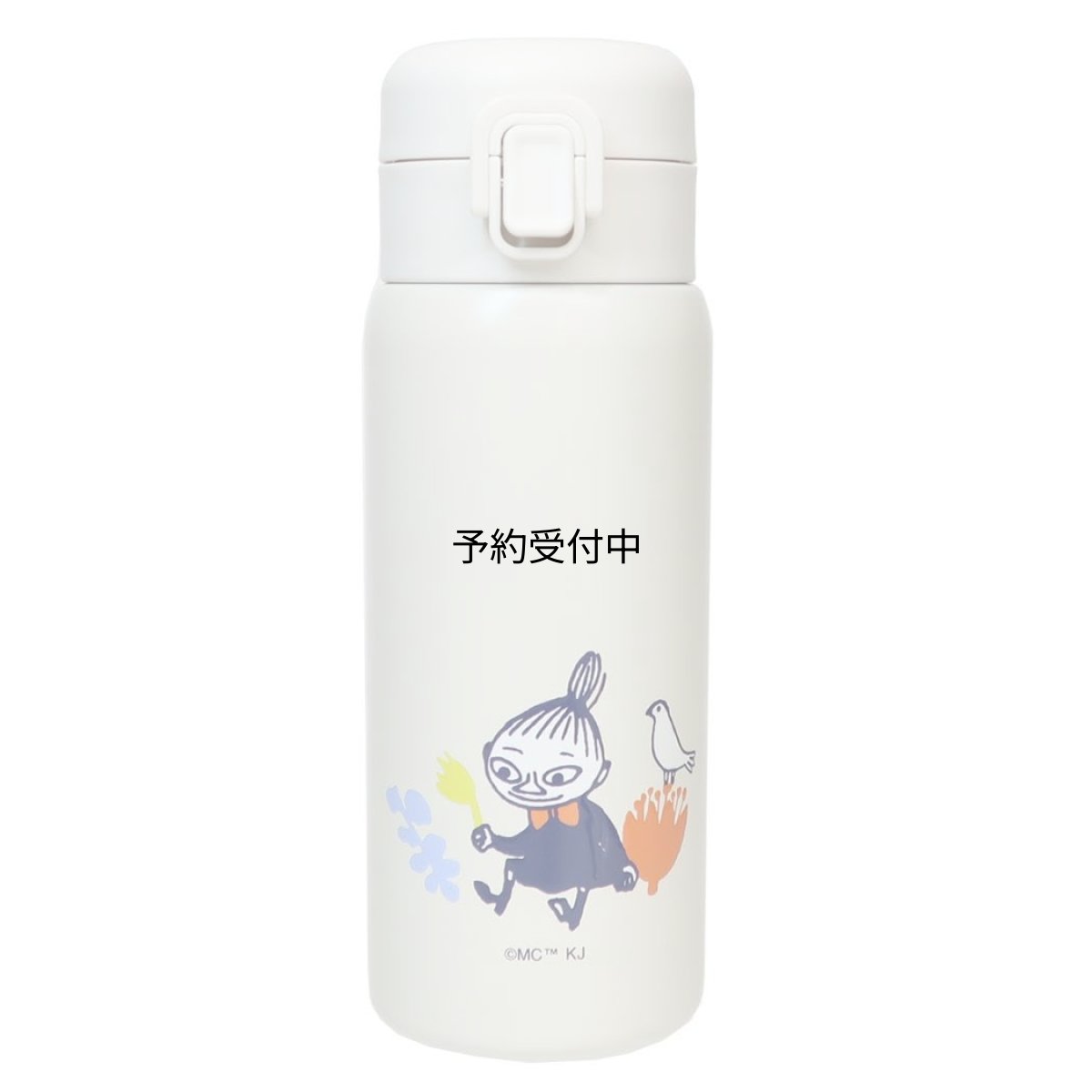 画像1: ムーミン保温保冷水筒ワンプッシュステンレスボトル３５０ｍｌ ＬＭＦ２６ 北欧 (1)