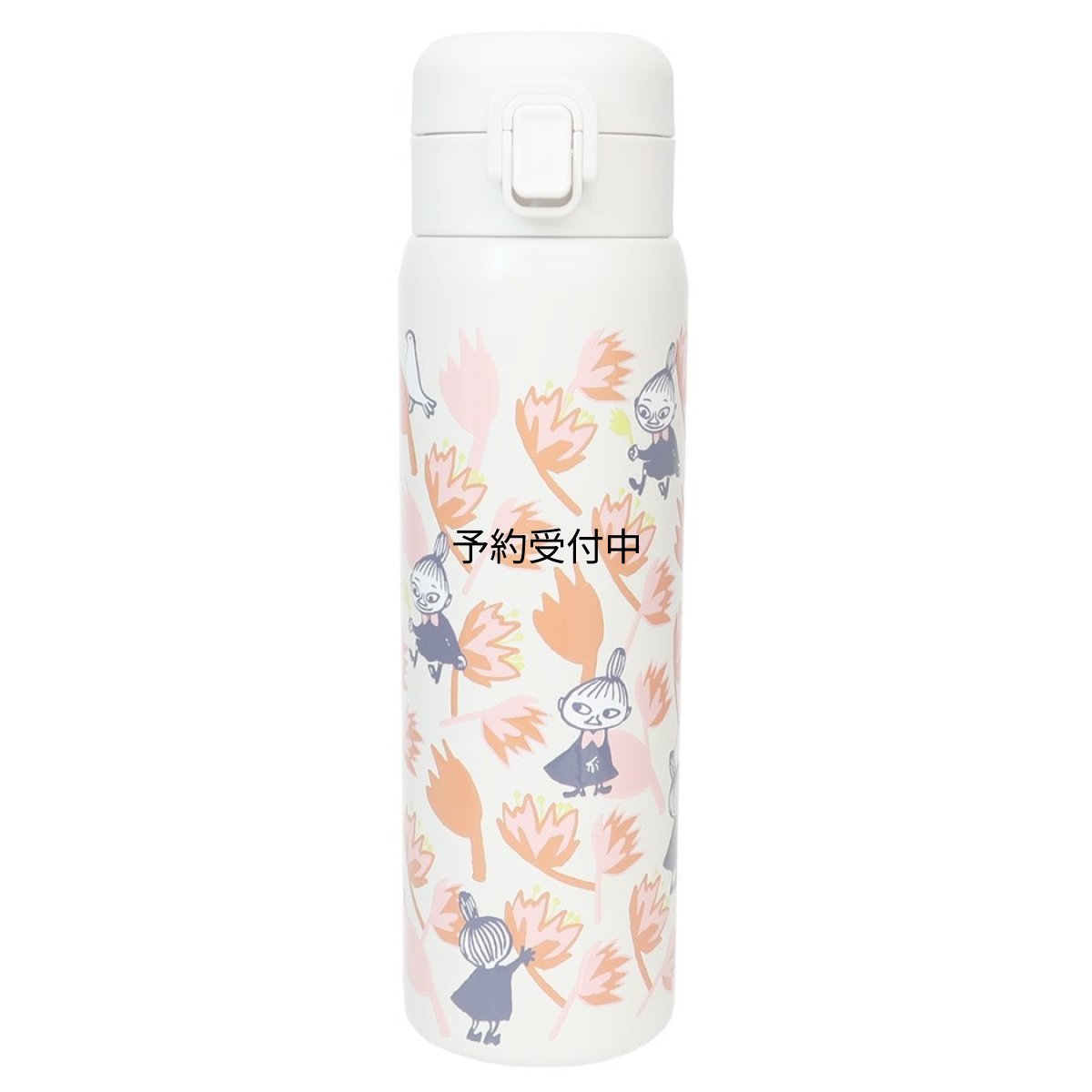 画像1: ムーミン保温保冷水筒ワンプッシュステンレスボトル４８０ｍｌ ＬＭＦ２６ 北欧 (1)