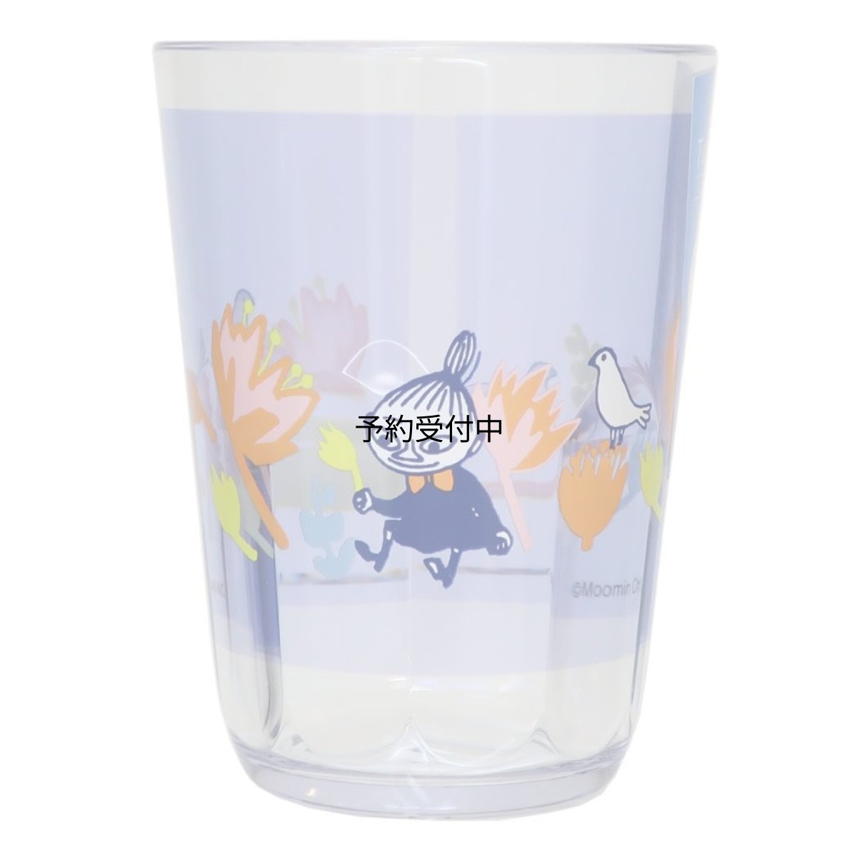 画像1: ムーミンタンブラークリアタンブラー３７０ｍｌ ＬＭＦ２６ ｂｌｕｅ 北欧 (1)