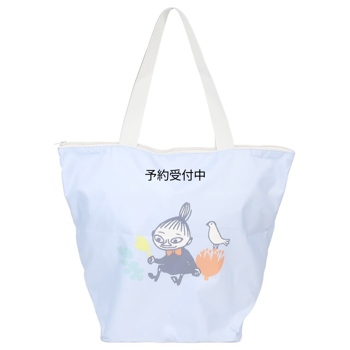 画像1: カミオジャパン ムーミンショッピングバッグＷスペース保冷エコバッグ ＬＭＦ２６ 北欧 (1)
