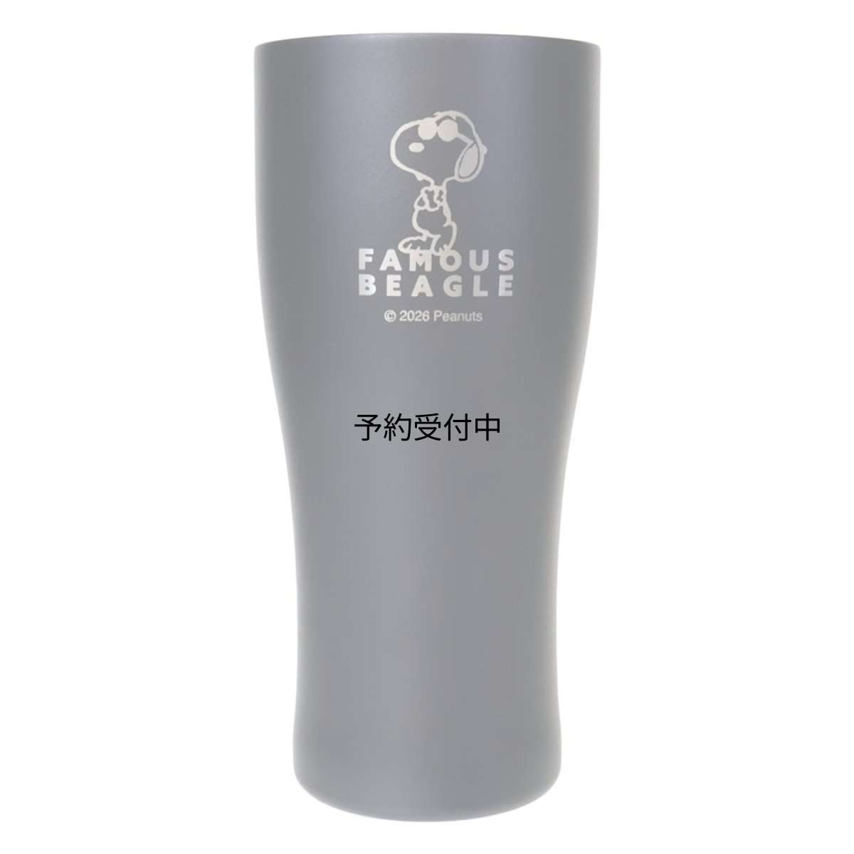 画像1: スヌーピー保温保冷コップステンレスタンブラー ５００ｍｌ ＦＡＭＯＵＳ ＢＥＡＧＬＥ ピーナッツ (1)