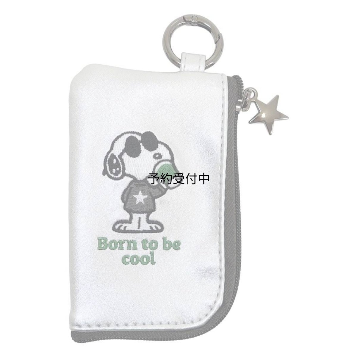 画像1: スヌーピーキーケーススマートキーケース Ｂｏｒｎ ｔｏ ｂｅ ｃｏｏｌ ピーナッツ (1)