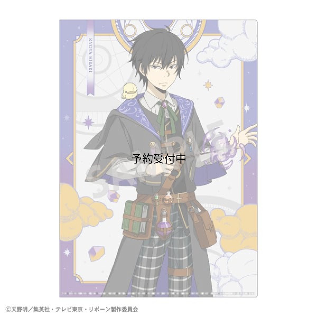 画像1: 家庭教師ヒットマンＲＥＢＯＲＮ！ Ａ４シングルクリアファイル 雲雀恭弥＆六道骸 アカデミー研究者 (1)