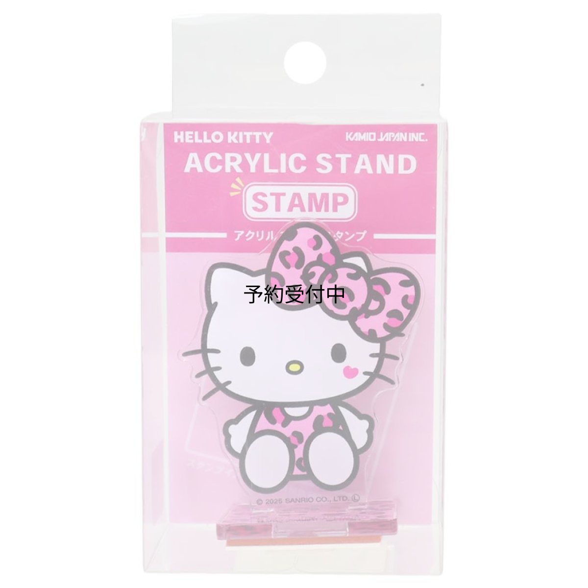 画像1: ハローキティはんこアクリルスタンドスタンプ ヒョウ サンリオ (1)