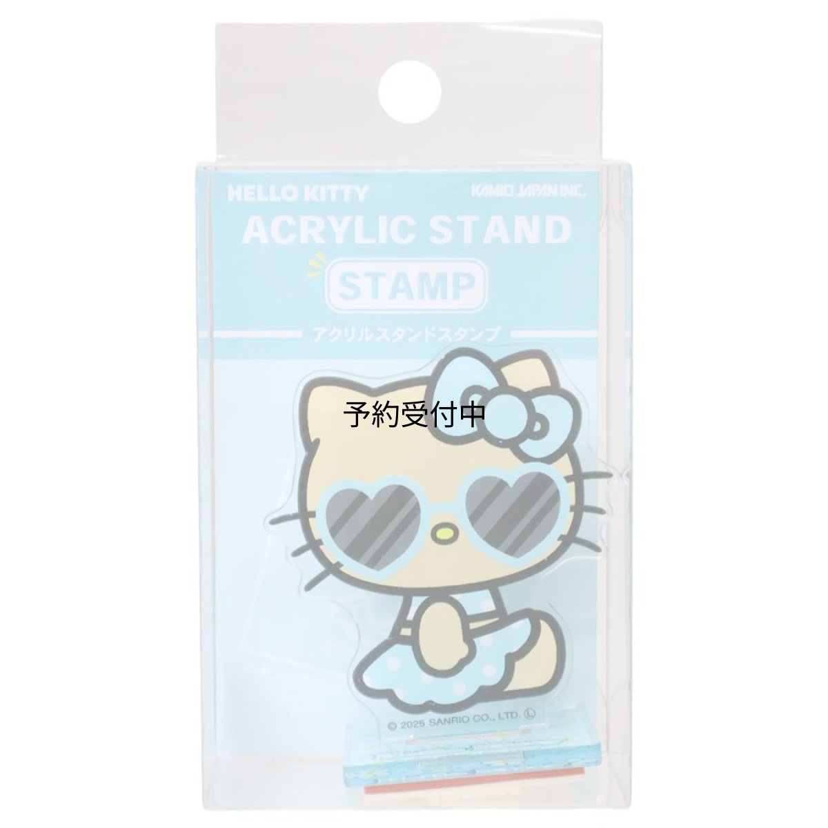 画像1: ハローキティはんこアクリルスタンドスタンプ 日焼け サンリオ (1)