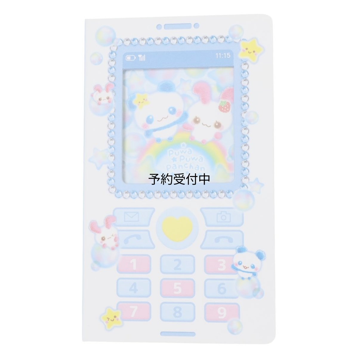 画像1: カミオジャパン メモ ガラケー風窓あきメモ 平成ファンシー ぷわぷわパンちゃん ２３０８７０ (1)