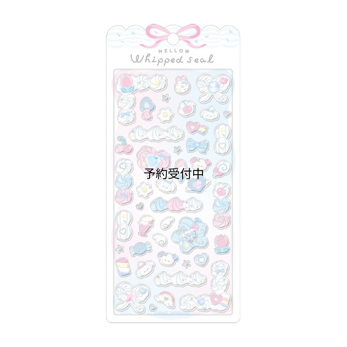 画像1: カミオジャパン シール メロウホイップシール ほわいとほいっぷ ２３１３９９ (1)