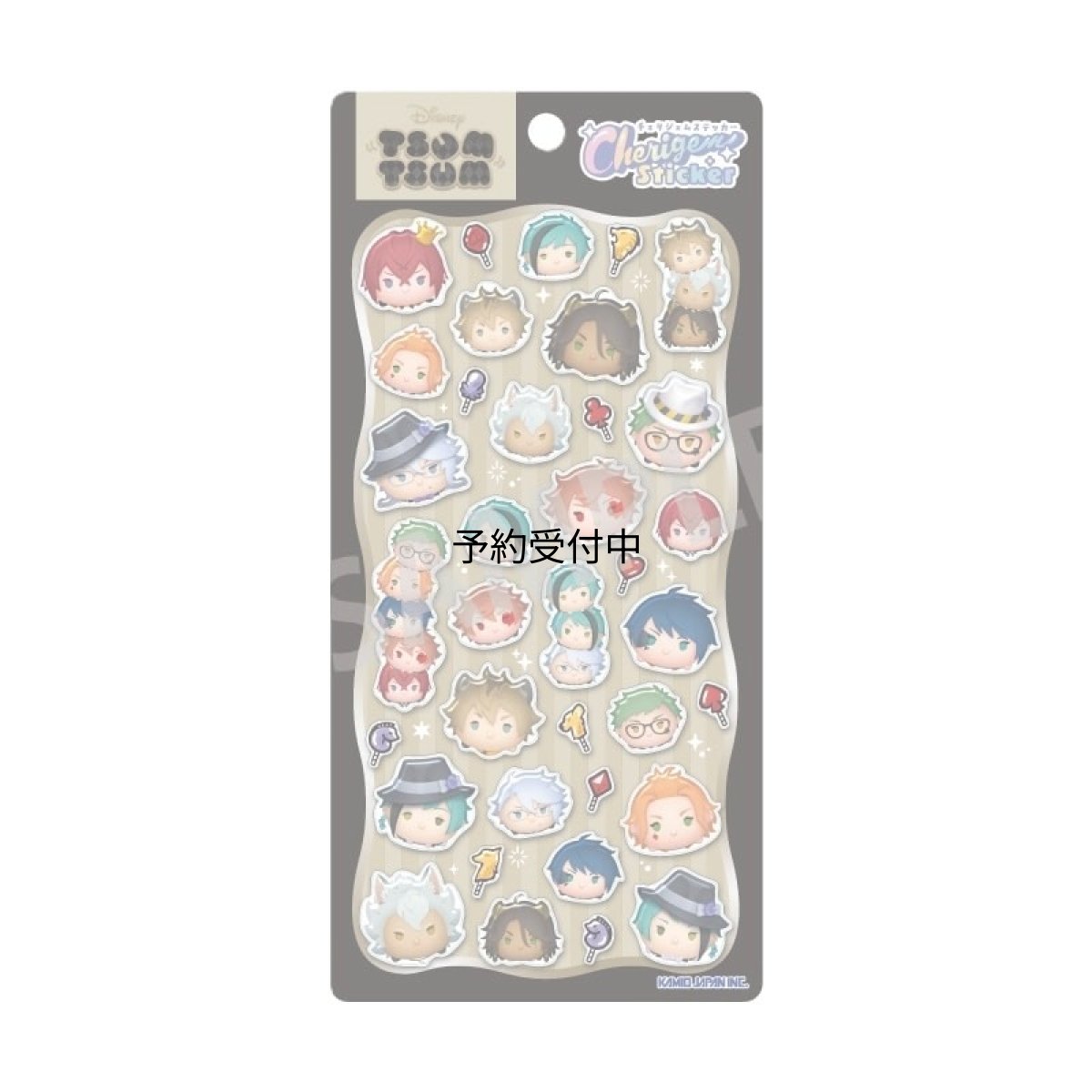 画像1: 『ディズニー ツイステッドワンダーランド』 Ｃｈｅｒｉｇｅｍ Ｓｔｉｃｋｅｒ Ａ柄 (1)