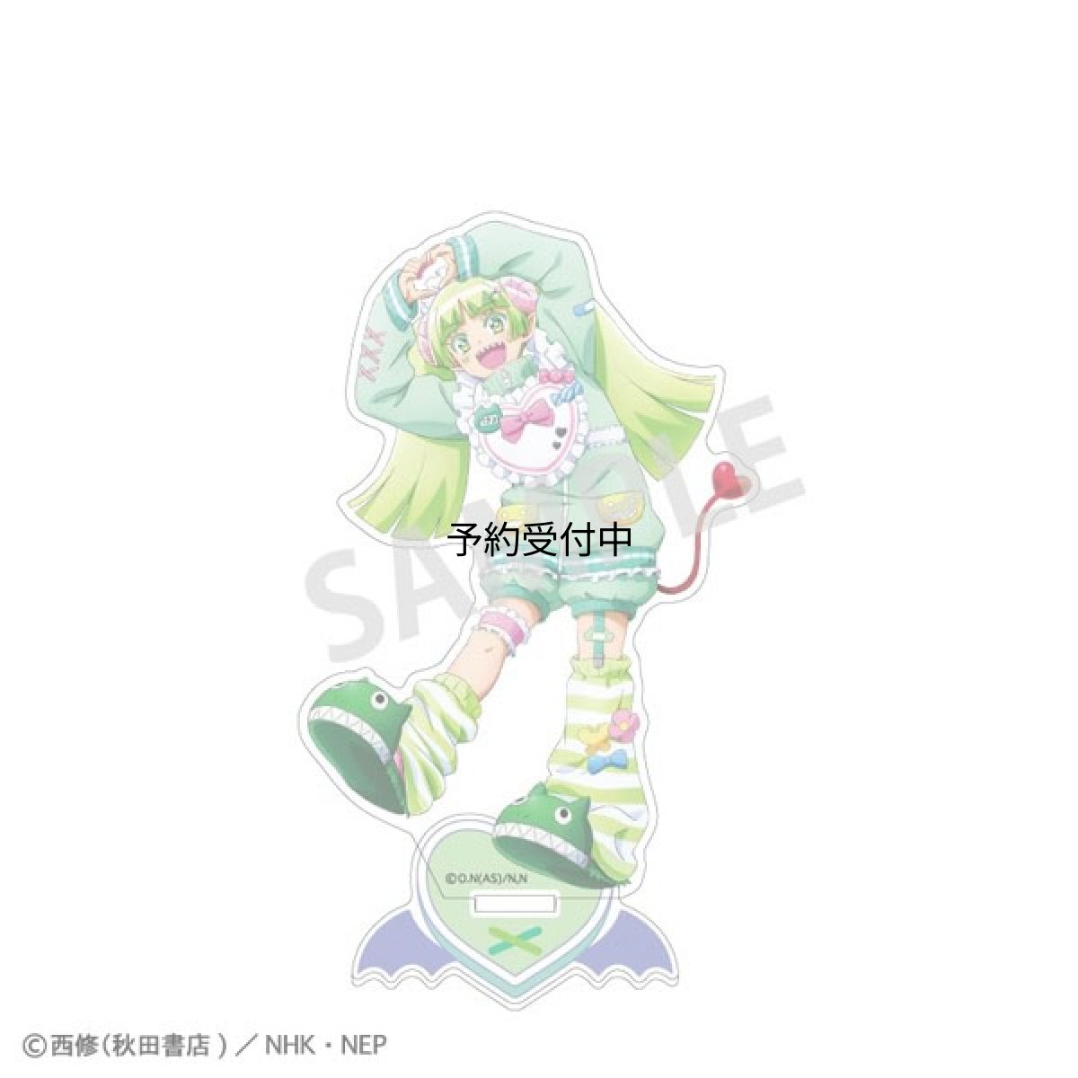 画像1: 魔入りました！入間くん アクリルスタンド ウァラク・クララ ジャージメイド (1)