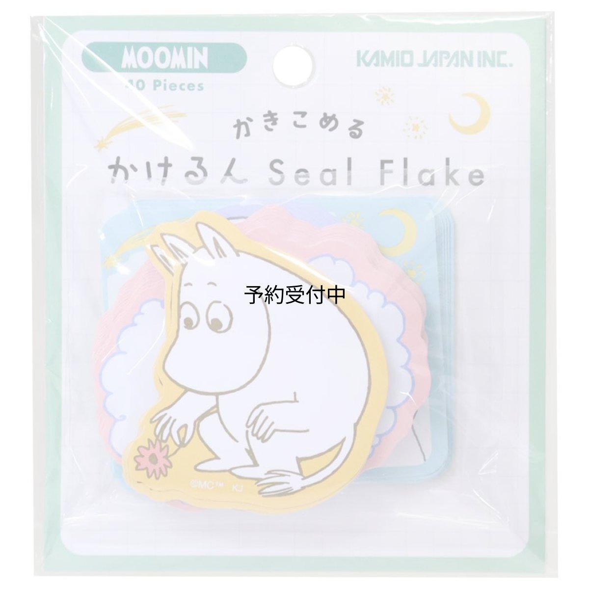 画像1: ムーミンメッセージシールかきこめる かけるんＳｅａｌ Ｆｌａｋｅ北欧 (1)