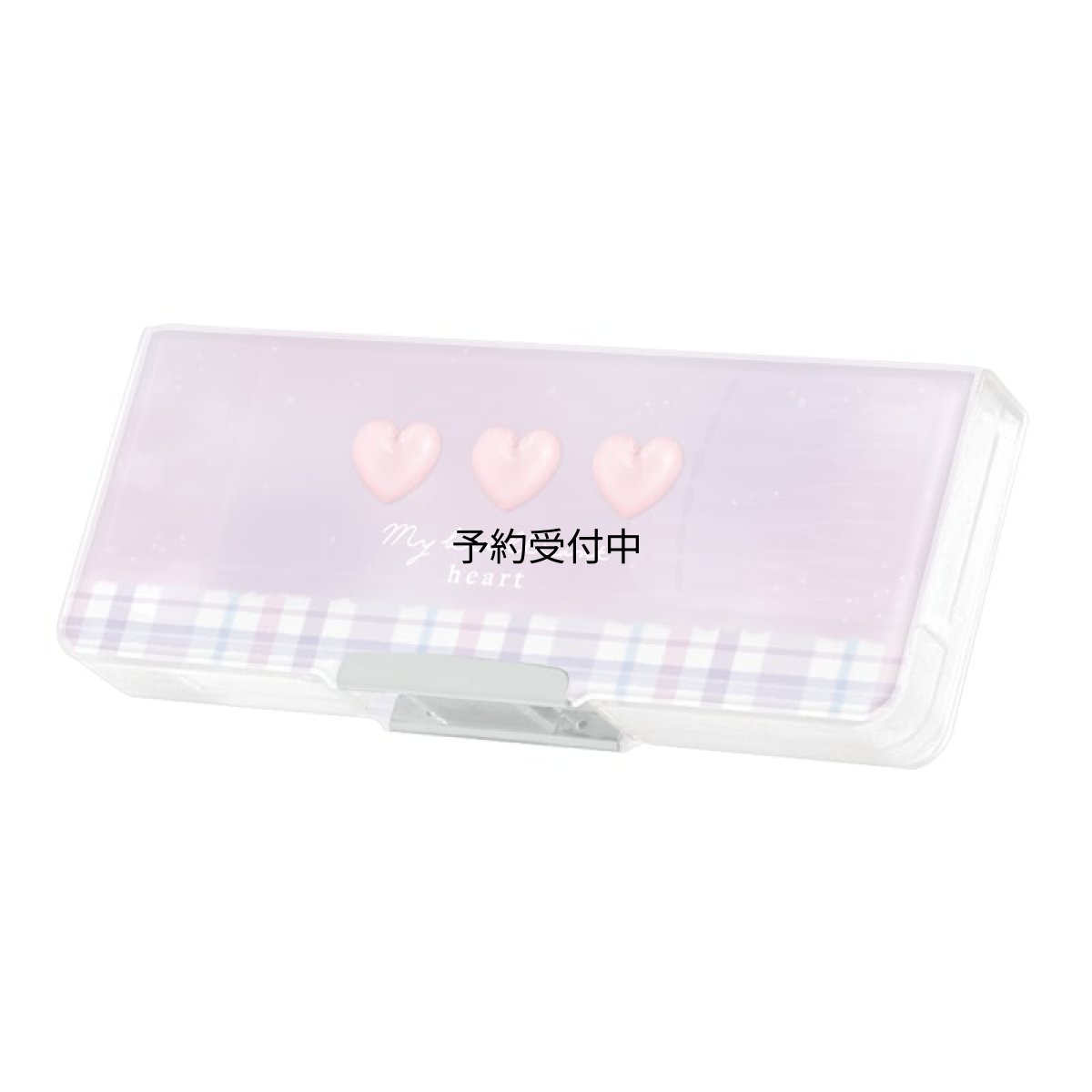 画像1: カミオジャパン ペンケース コンパクト両面開きペンケース クレール ＨＥＡＲＴ ２３２１８３ (1)