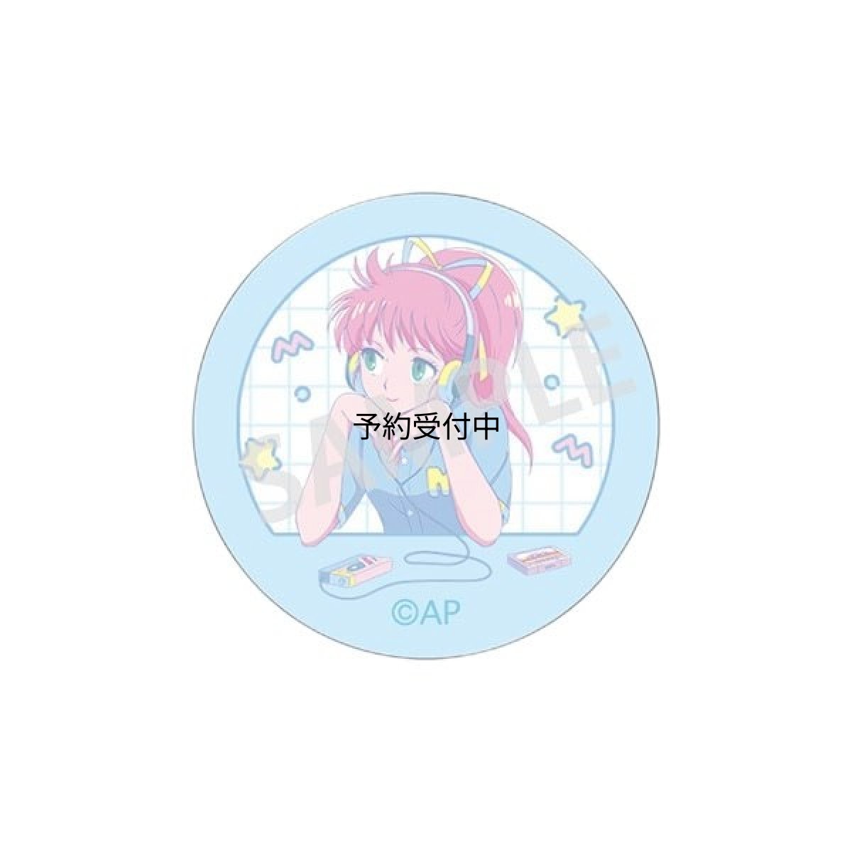 画像1: 魔法の天使クリィミーマミ×魔法のプリンセスミンキーモモ ガラスピンズ ミンキーモモ（変身後）Ｂ レトロテイスト (1)