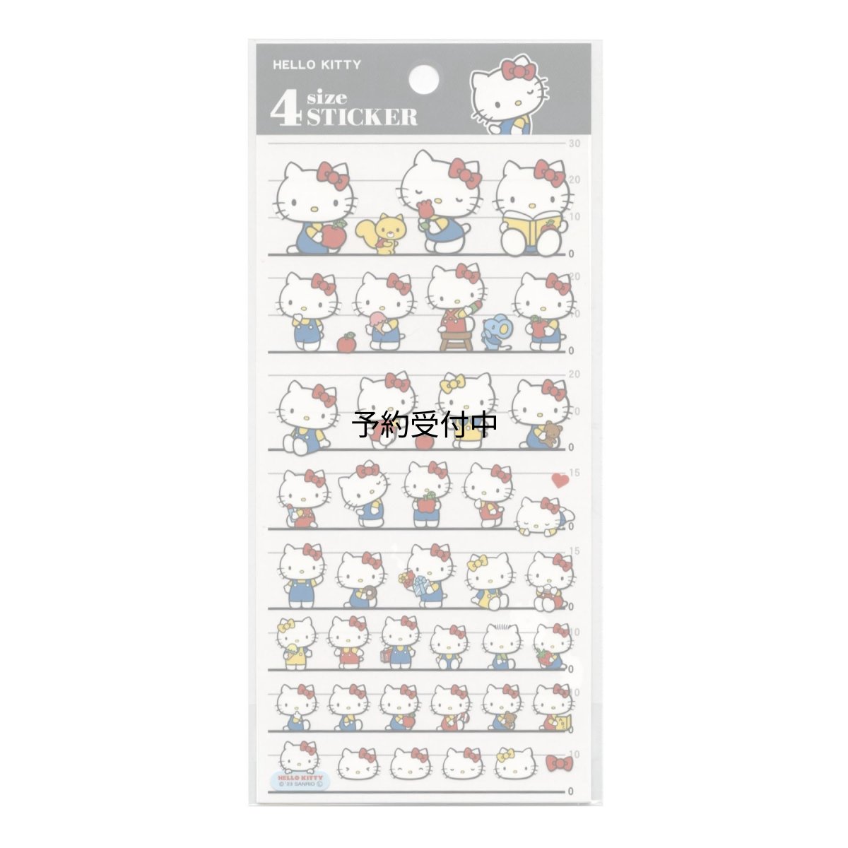 画像1: ハローキティシールシート４サイズステッカー ４ＳＩＺＥ ＳＴＩＣＫＥＲサンリオ (1)
