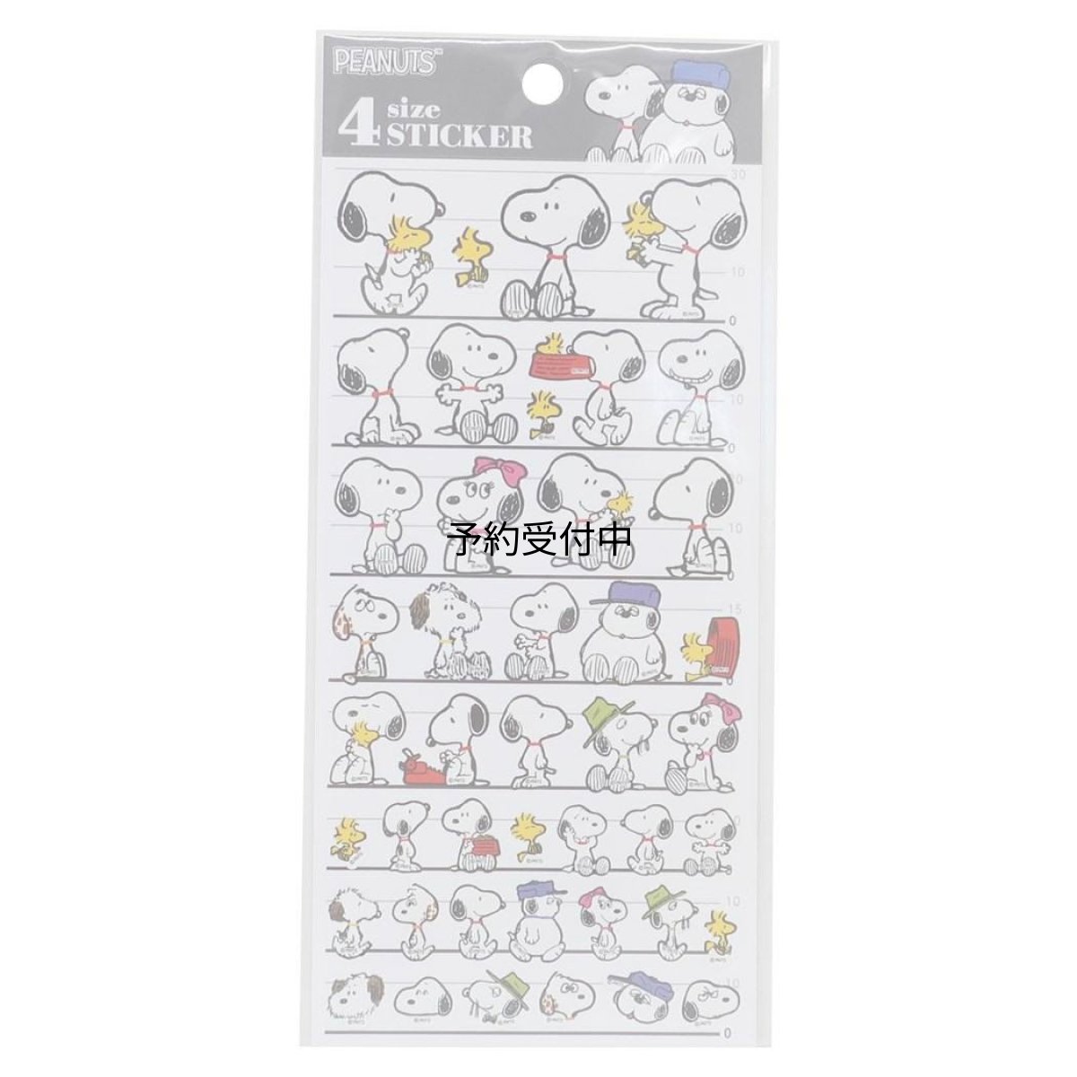 画像1: カミオジャパン スヌーピー ４サイズ ステッカーズ ファミリー ０４０２４２ ＰＥＡＮＵＴＳ ピーナッツ オラフ カミオ (1)