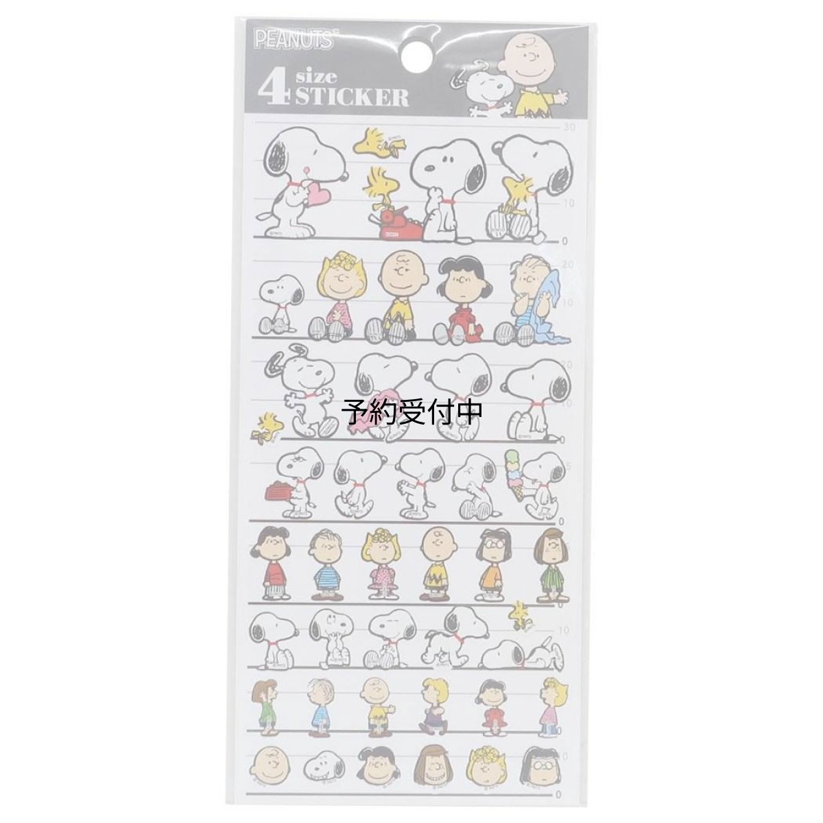 画像1: スヌーピーシールシート４ＳＩＺＥ ＳＴＩＣＫＥＲ フレンズ ピーナッツ (1)