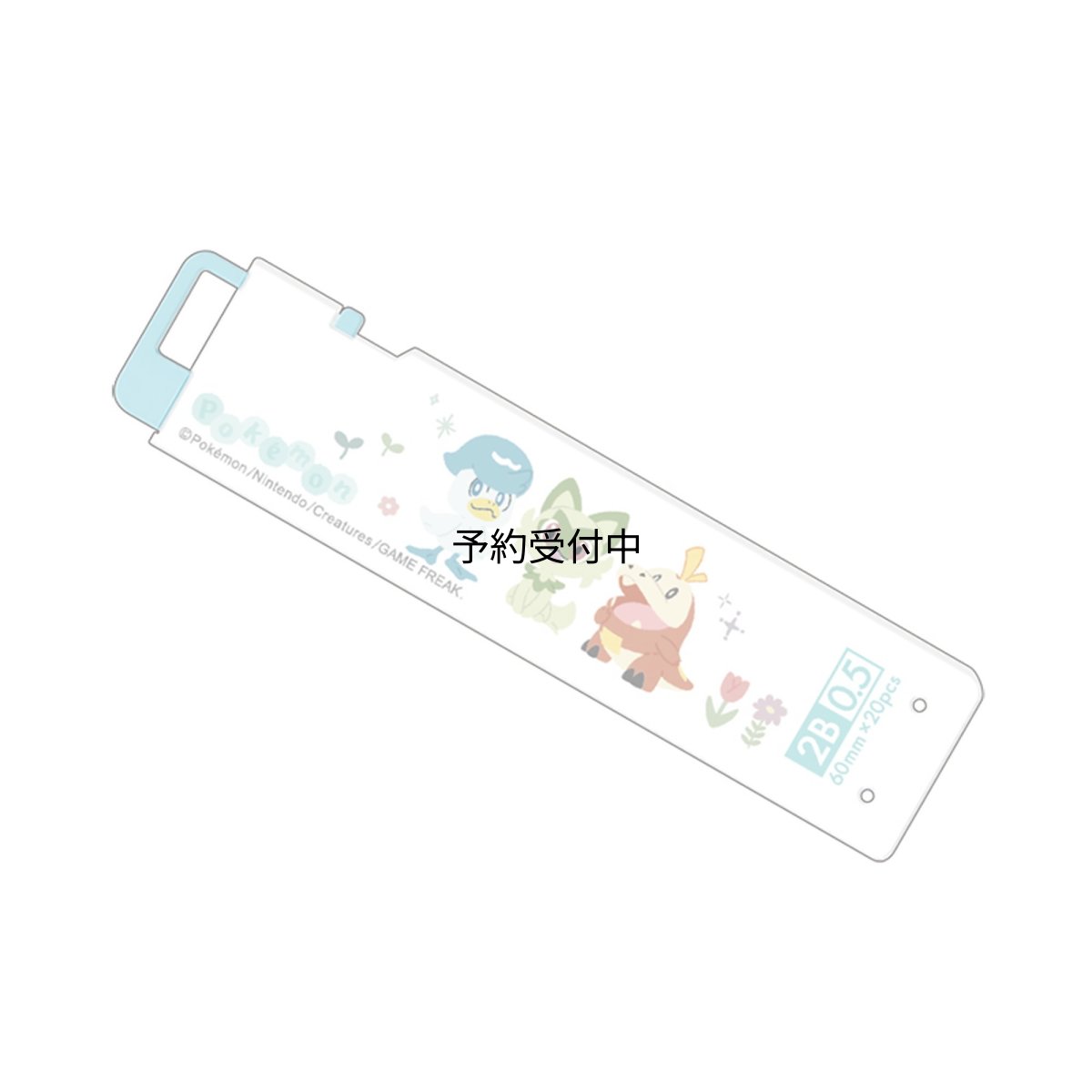 画像1: カミオジャパン ポケモン シャープペン替え芯 １ＰＵＳＨ替え芯 クワッス ニャオハ ホゲータ ３０４５１７ (1)