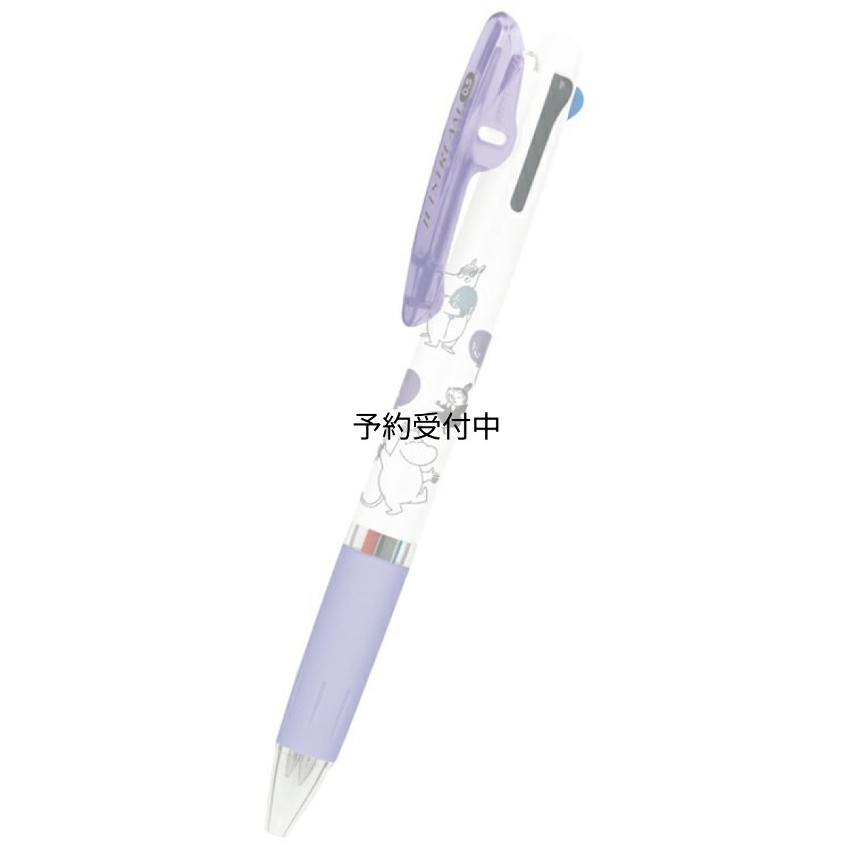 画像1: カミオジャパン ムーミン ジェットストリーム３色ボールペン０．５ｍｍ ムーミン バルーン ０４７４６３ ＭＯＯＭＩＮ (1)
