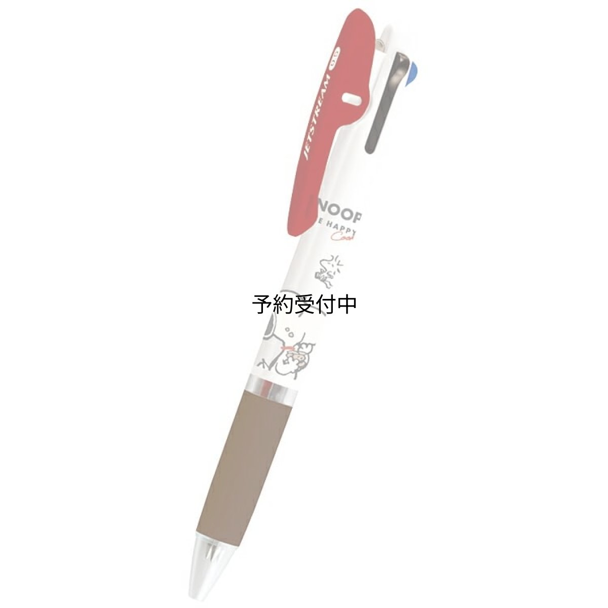 画像1: カミオジャパン スヌーピー ジェットストリーム３色ボールペン０．５ｍｍ もぐもぐアップ ０５６５８８ ＰＥＡＮＵＴＳ ピーナッツ (1)