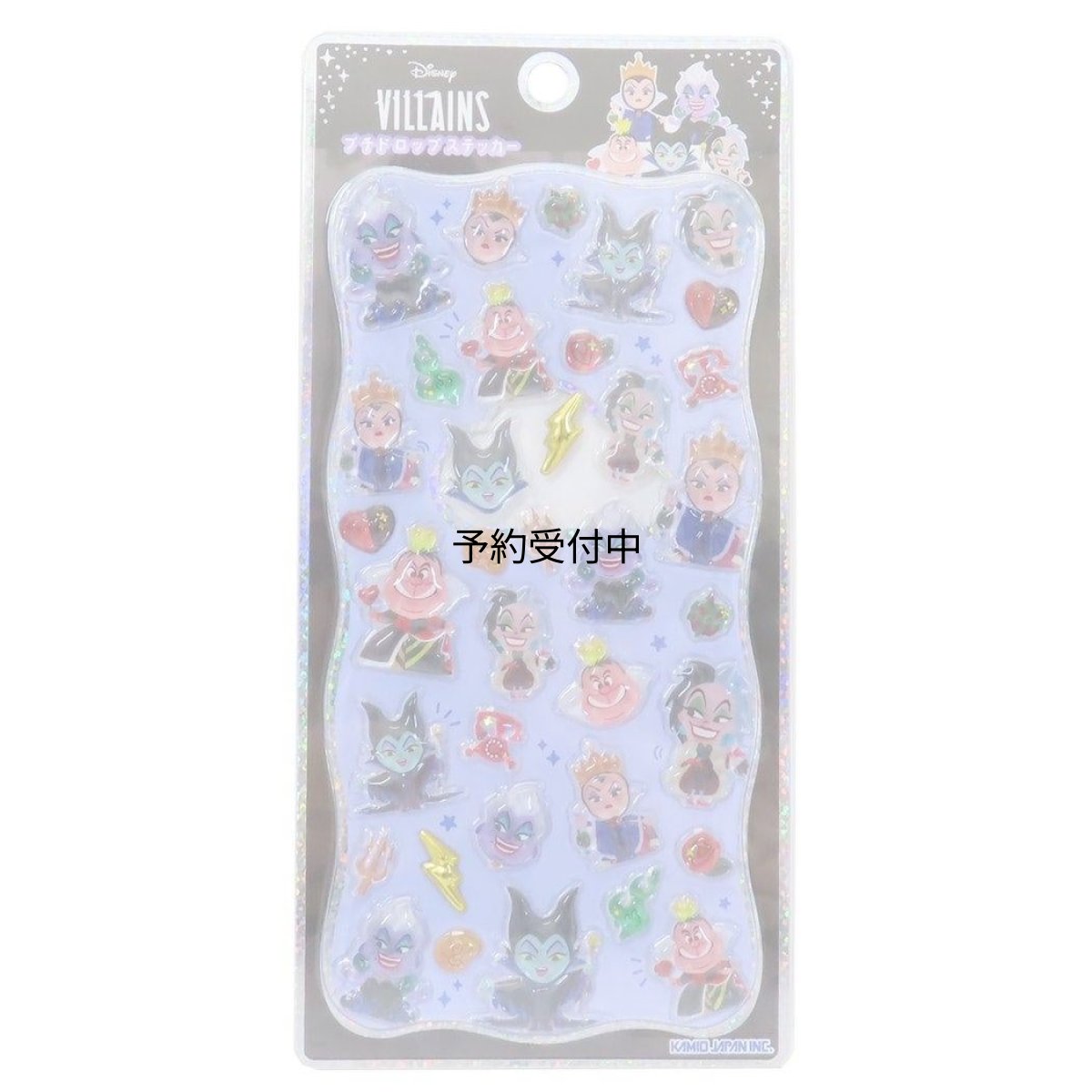 画像1: ディズニーヴィランズシールシートプチドロップステッカーディズニー (1)