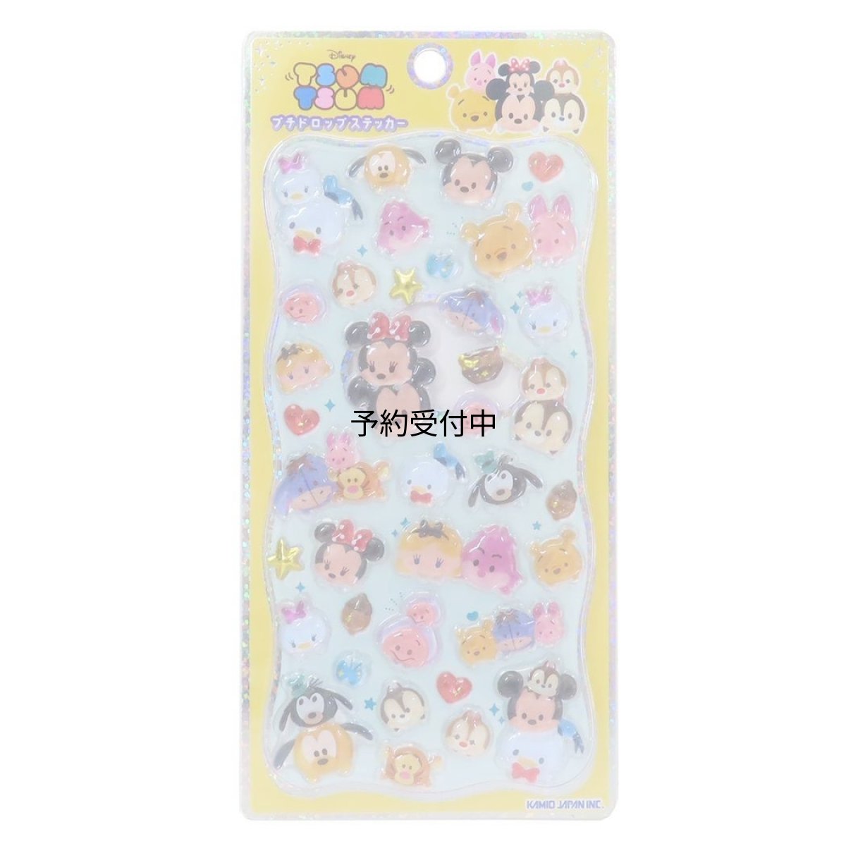 画像1: ディズニーツムツムシールシートプチドロップステッカーディズニー (1)