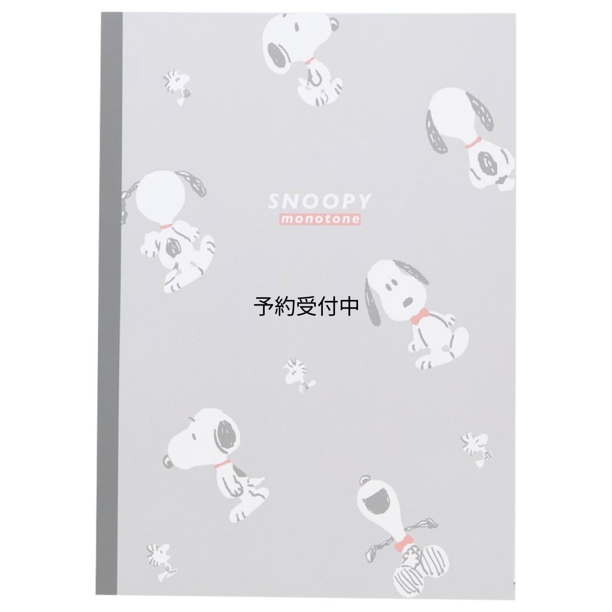 画像1: スヌーピー横罫ノートＢ５クロスノート Ｓｎｏｏｐｙ ｍｏｎｏｔｏｎｅ ピーナッツ (1)