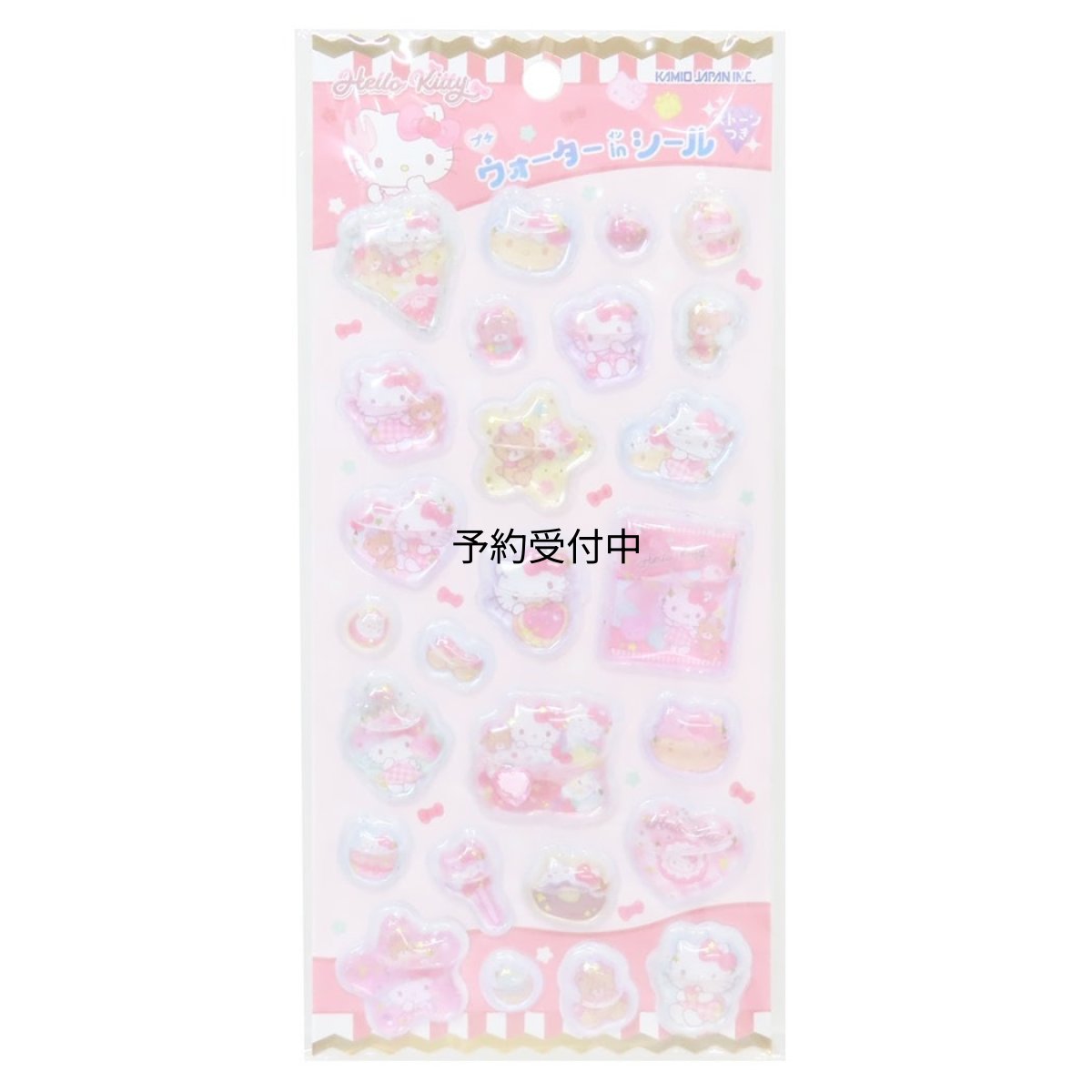 画像1: ハローキティシールシートプチウォーターＩＮシールサンリオ (1)