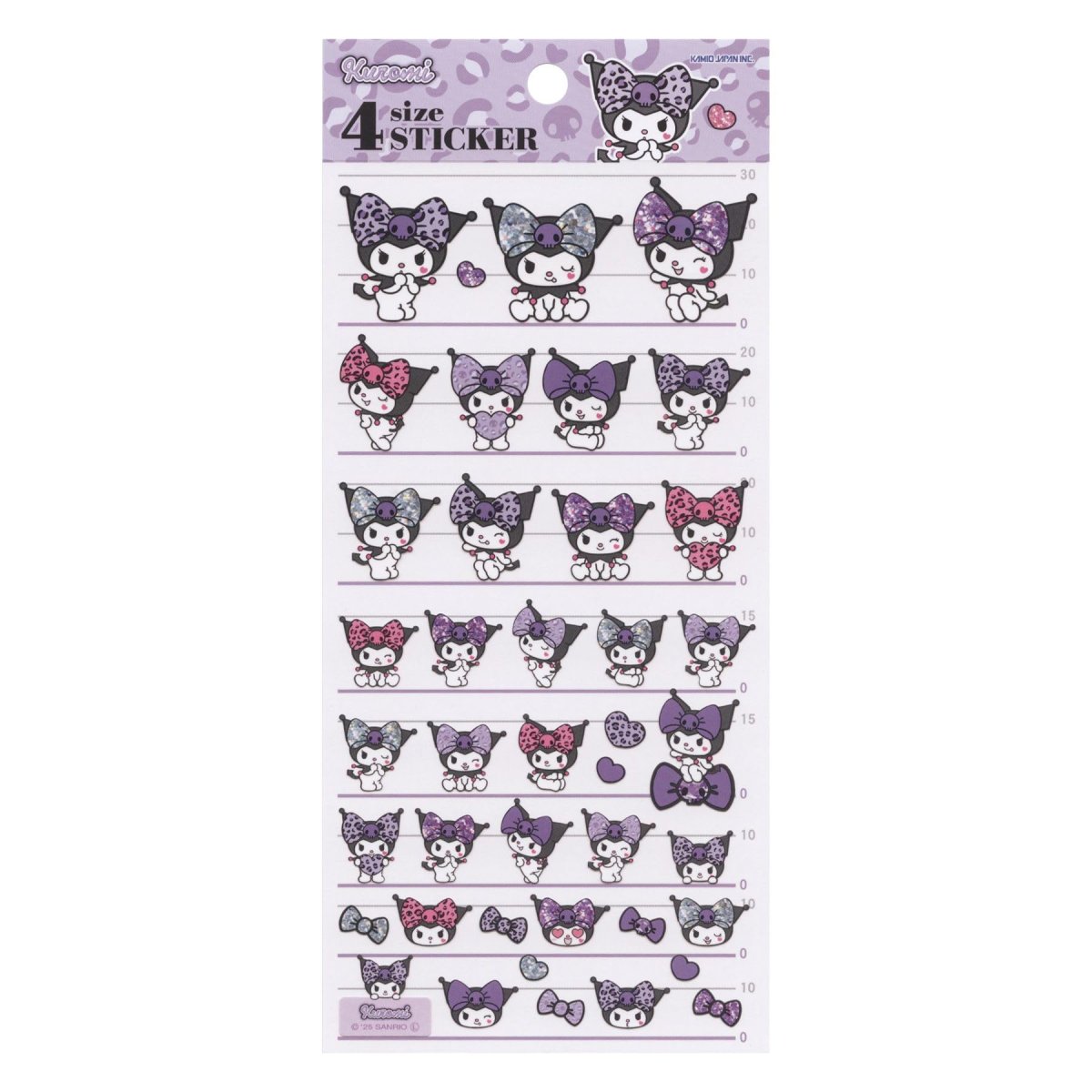 画像1: クロミシールシート４サイズステッカー ４ＳＩＺＥ ＳＴＩＣＫＥＲサンリオ (1)