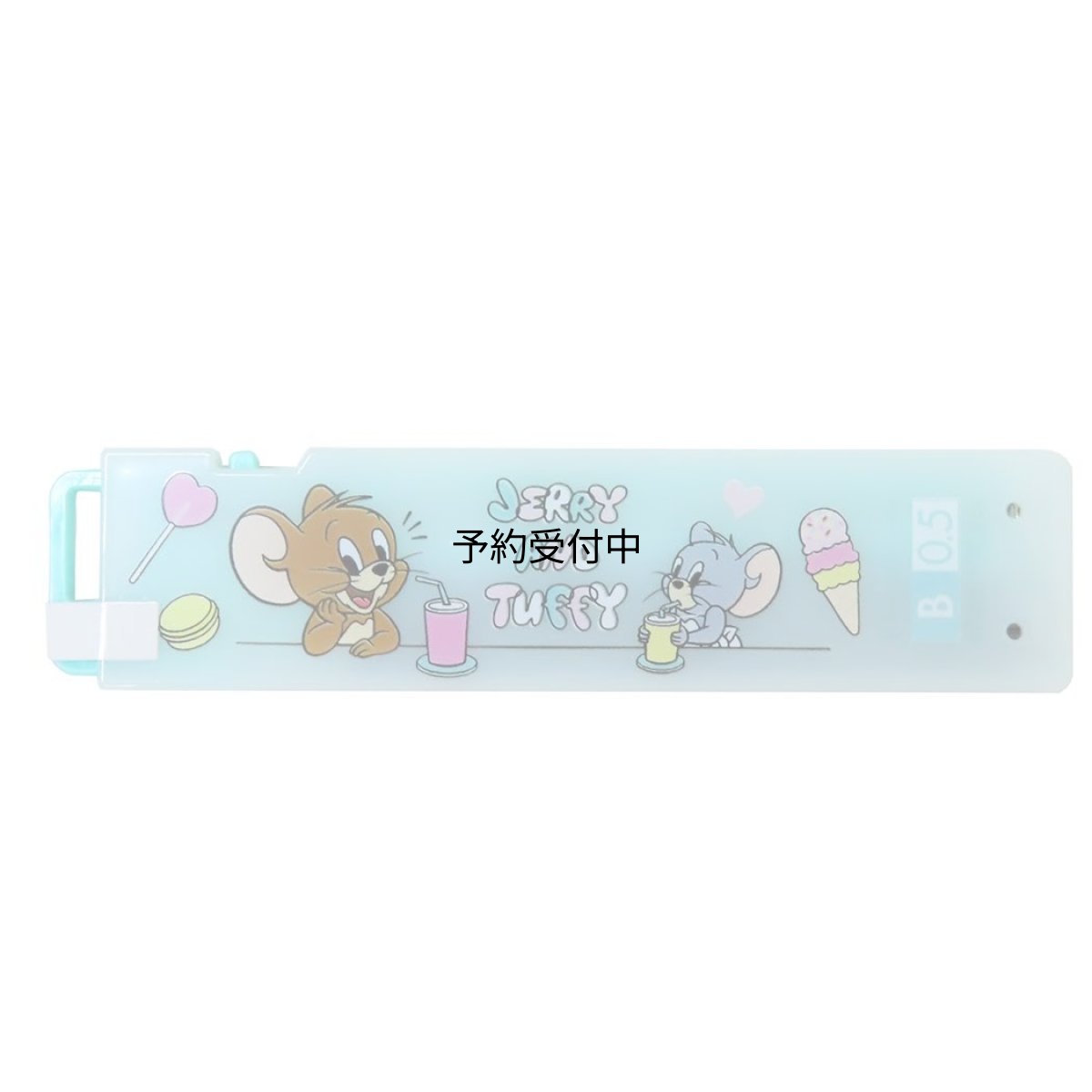 画像1: トムとジェリーシャープペン替え芯１ＰＵＳＨ替え芯 Ｂ ０．５ｍｍ ジェリーとタフィー ワーナーブラザース (1)