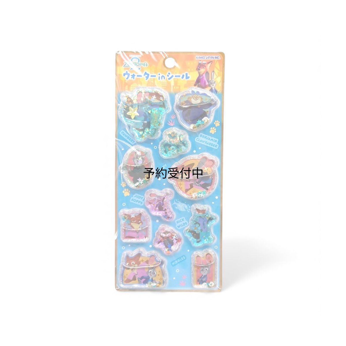画像1: Ｋａｍｉｏ Ｊａｐａｎ Ｚｏｏｔｏｐｉａ ウォーターインシール デコレーションステッカー ズートピア (1)