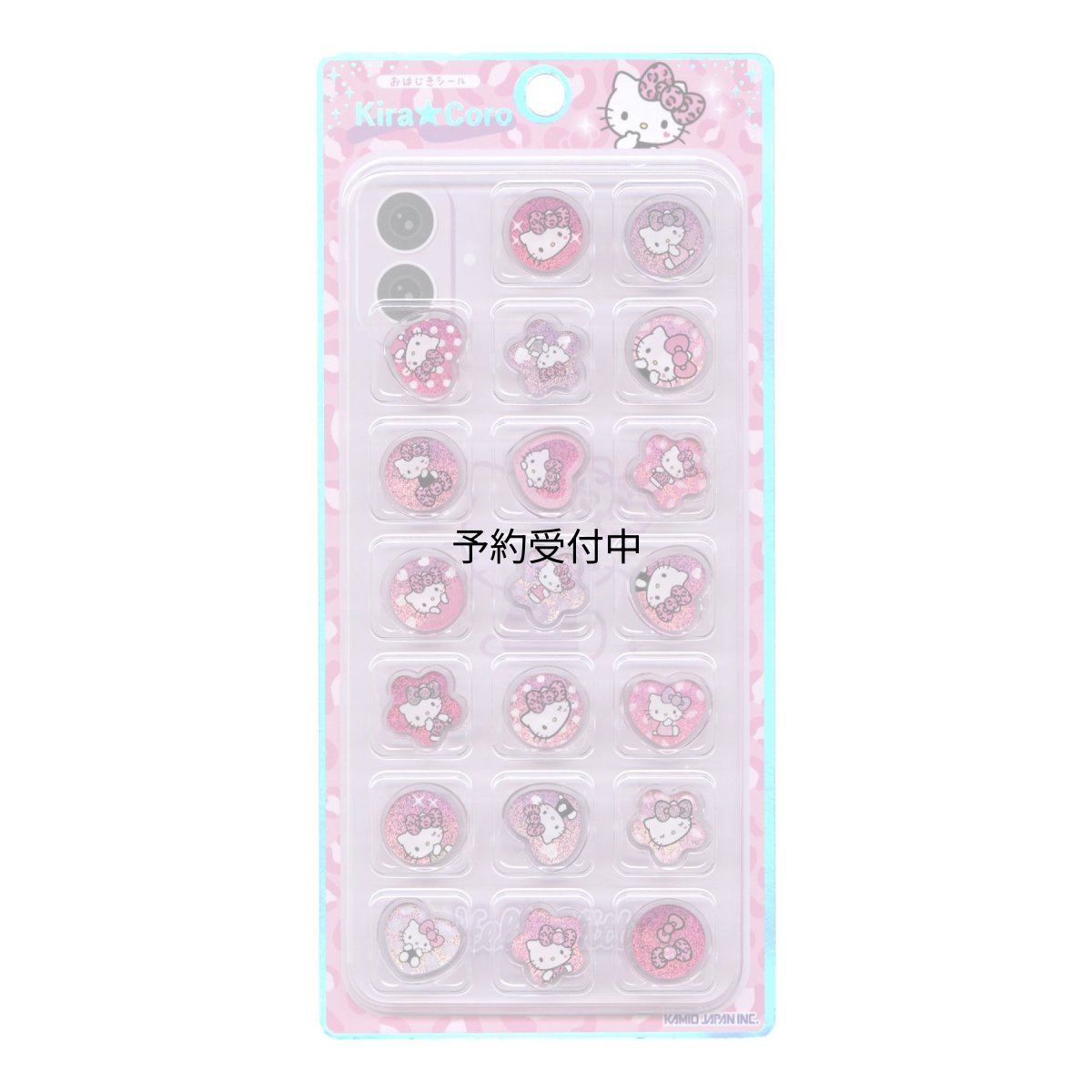 画像1: カミオジャパン キラコロおはじきシール ハロー キ ティ ギャル正規品 (1)