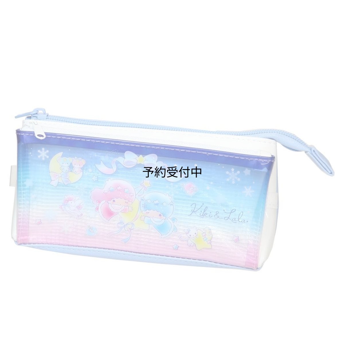 画像1: リトルツインスターズペンポーチサンカクフラップペンケース 雪灯りのファンタジー サンリオ (1)