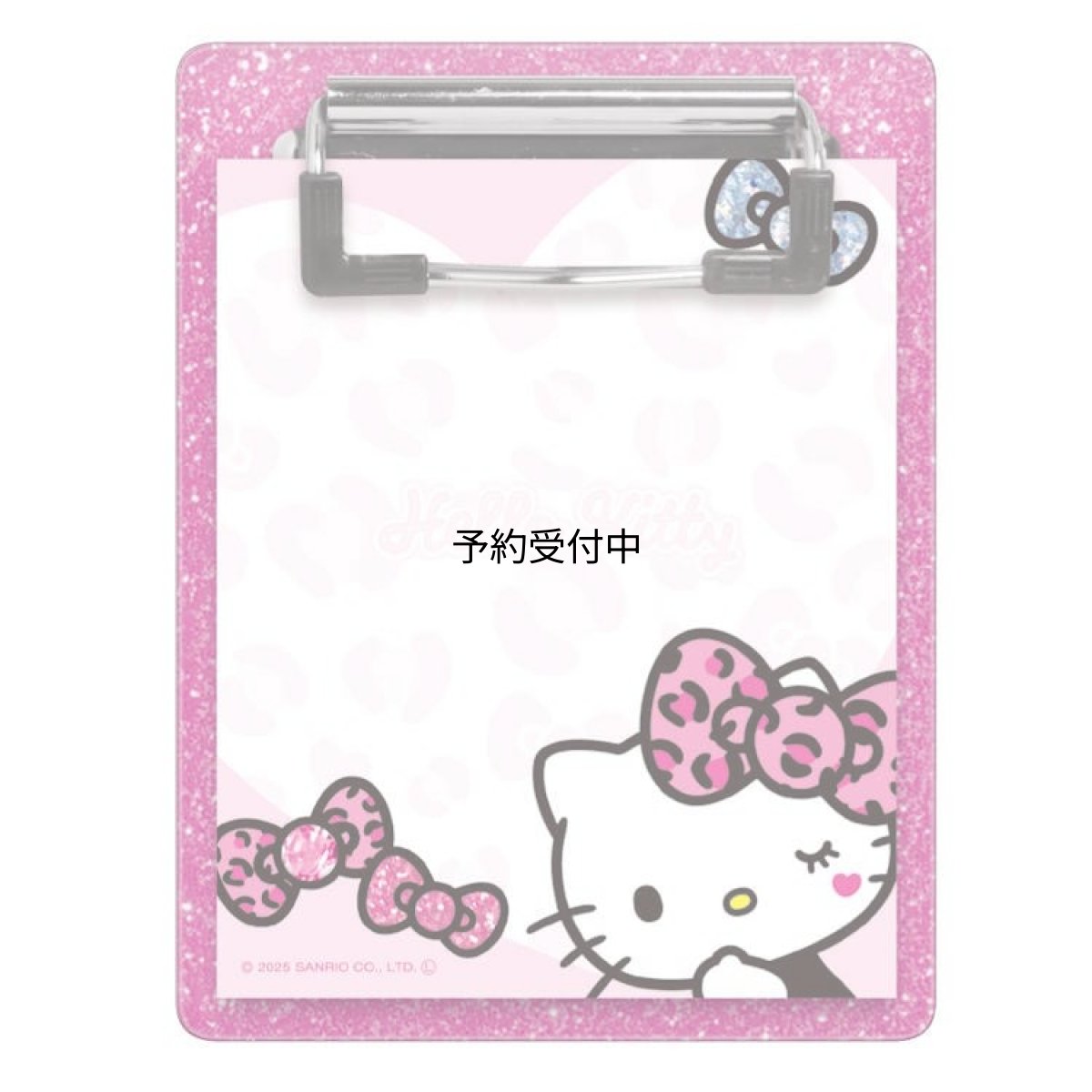 画像1: カミオジャパン ハローキティ グリッターバインダーめも ギャルアート メモ メモ帳 メモ紙 メッセージ 伝言 ０７４５２０ (1)