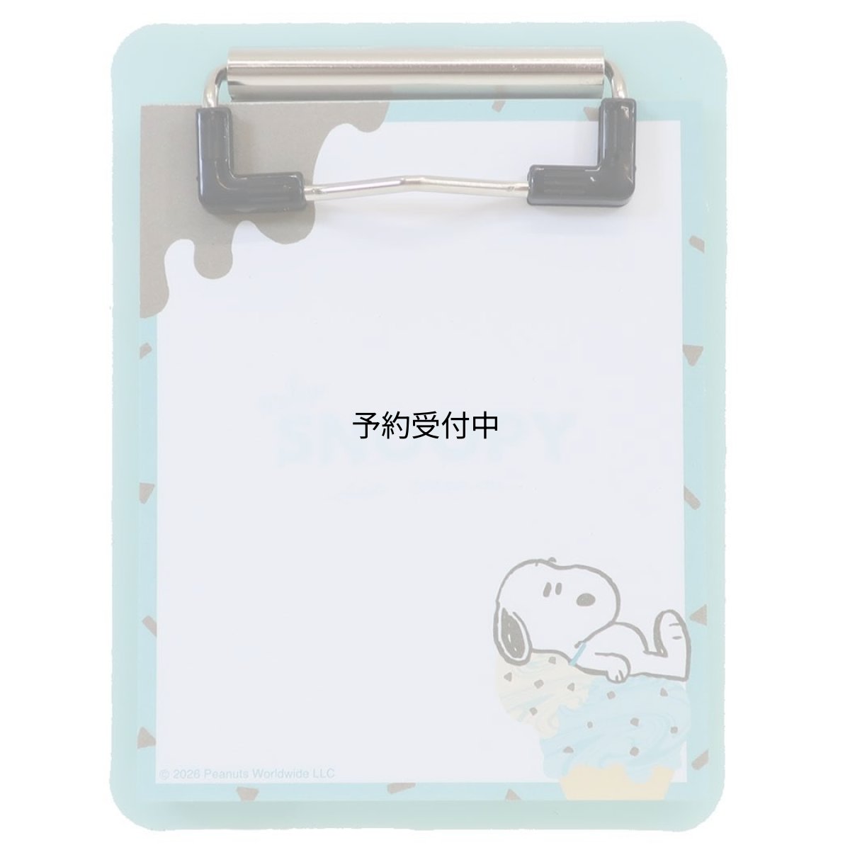 画像1: スヌーピーメモ帳バインダーメモ ＭＥＬＴＹ ＩＣＥ ＣＲＥＡＭ ピーナッツ (1)