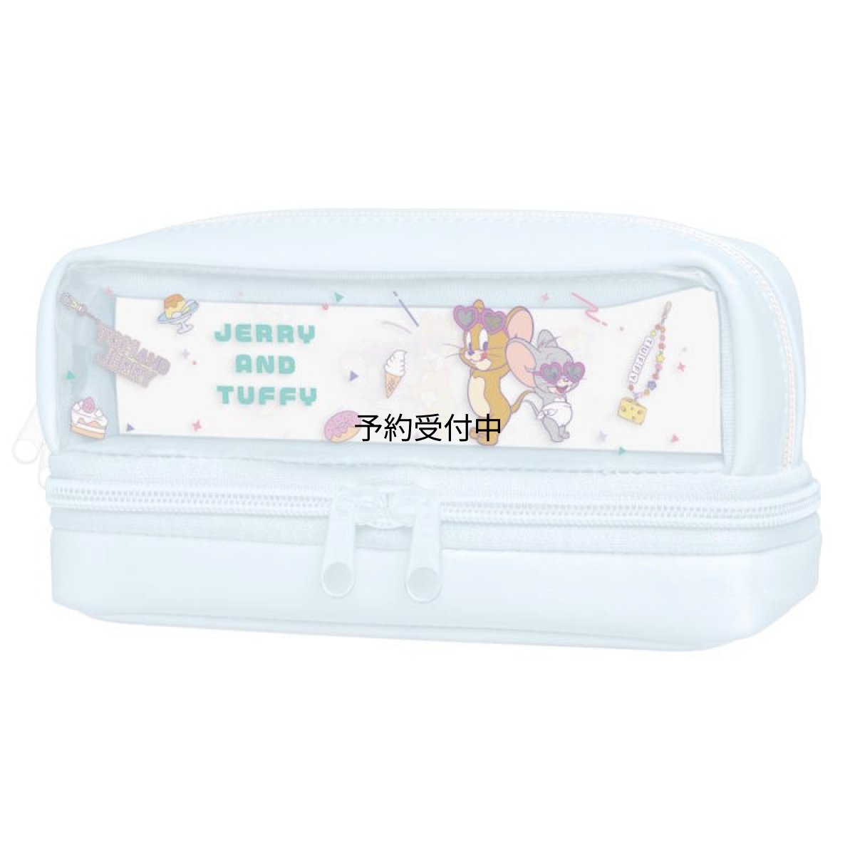 画像1: カミオジャパン トムとジェリー 底ポケペンケース ポップサングラス ふでばこ 筆箱 ペン入れ ペンポーチ 小物入れ ０７６４７０ (1)
